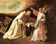 ZURBARAN  Francisco de The Vision of St Peter of Nolasco USA oil painting artist